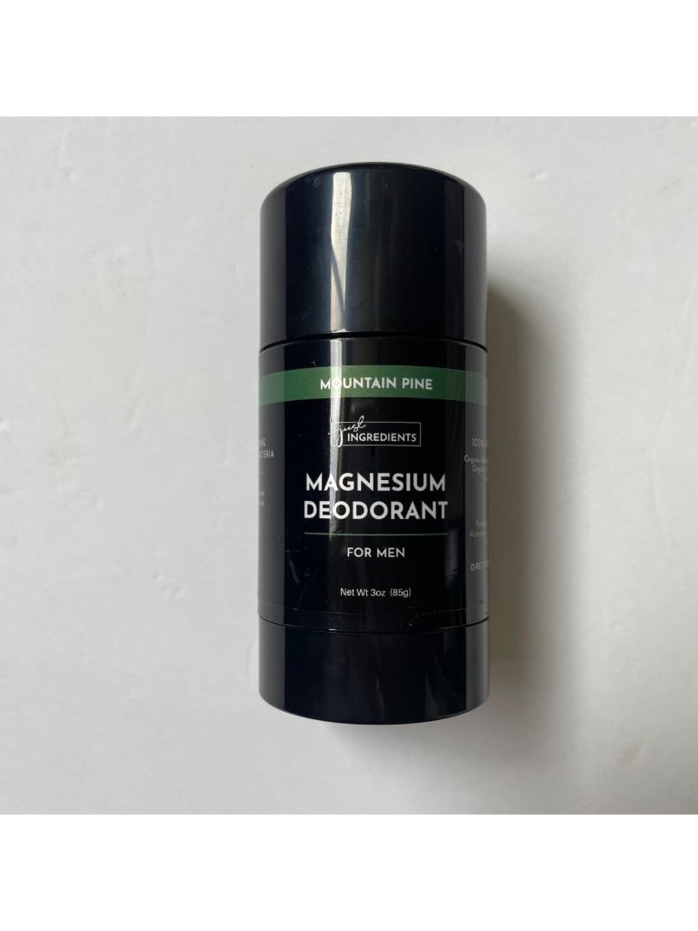 Just Ingredients Mountain Pine Magnesium Deodorant For Men
